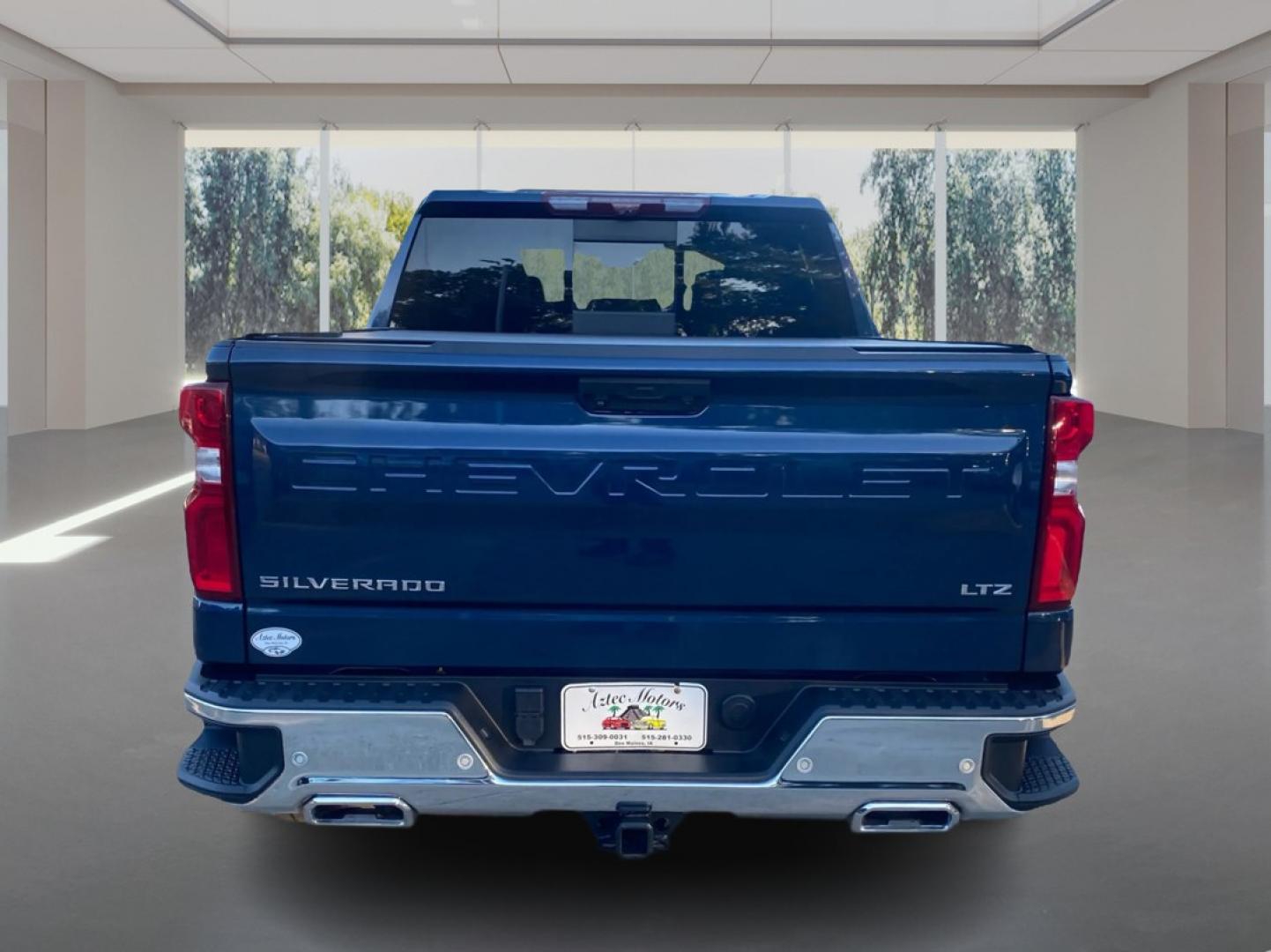 2022 BLUE CHEVROLET SILVERADO 1500 LTZ (1GCUDGET4NZ) with an 3.0L engine, Automatic transmission, located at 908 SE 14th Street, Des Moines, IA, 50317, (515) 281-0330, 41.580303, -93.597046- Photo#3