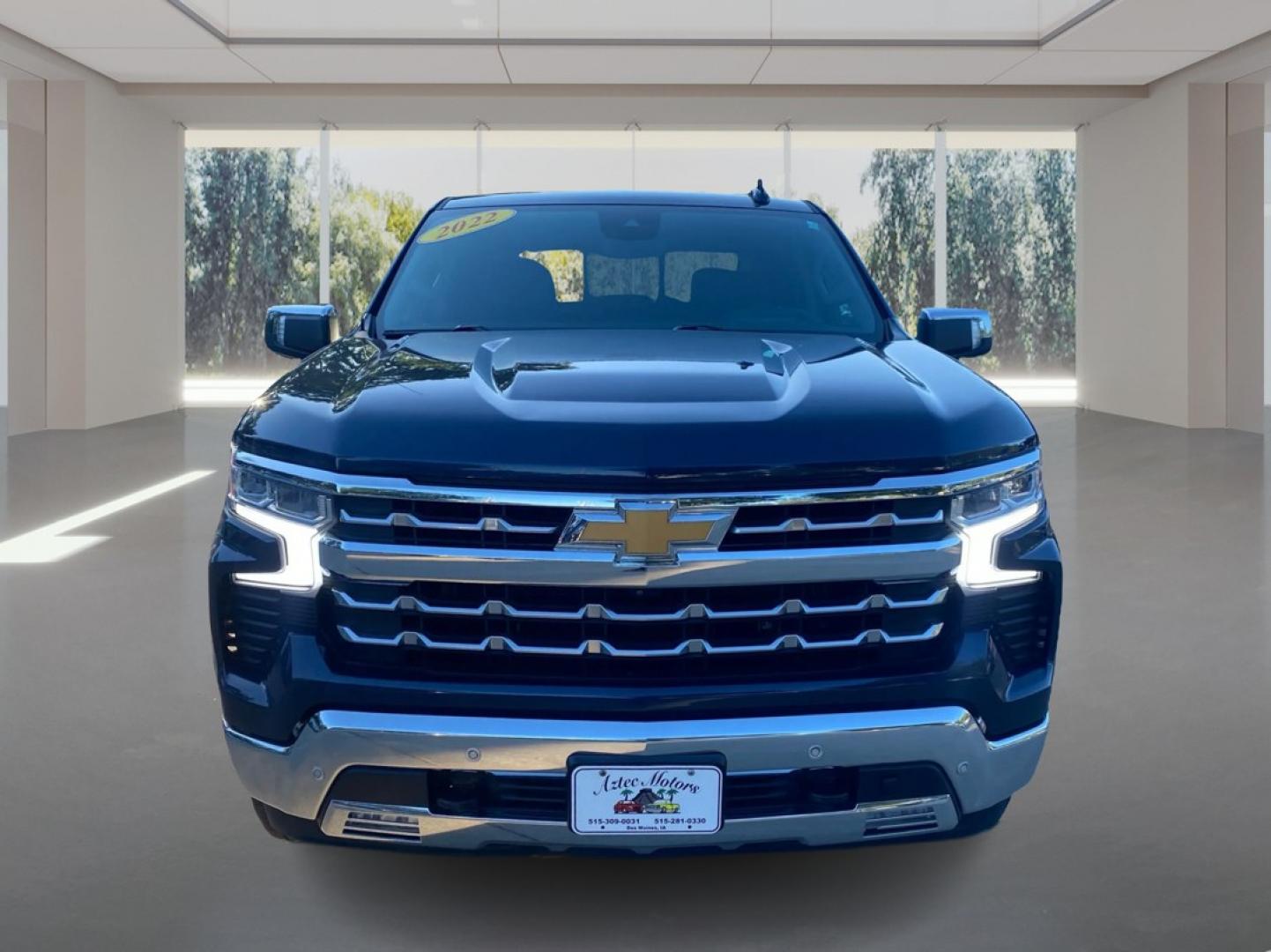 2022 BLUE CHEVROLET SILVERADO 1500 LTZ (1GCUDGET4NZ) with an 3.0L engine, Automatic transmission, located at 908 SE 14th Street, Des Moines, IA, 50317, (515) 281-0330, 41.580303, -93.597046- Photo#6