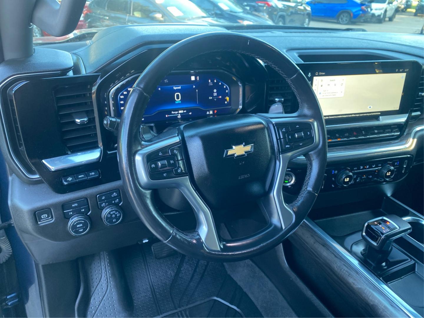 2022 BLUE CHEVROLET SILVERADO 1500 LTZ (1GCUDGET4NZ) with an 3.0L engine, Automatic transmission, located at 908 SE 14th Street, Des Moines, IA, 50317, (515) 281-0330, 41.580303, -93.597046- Photo#15