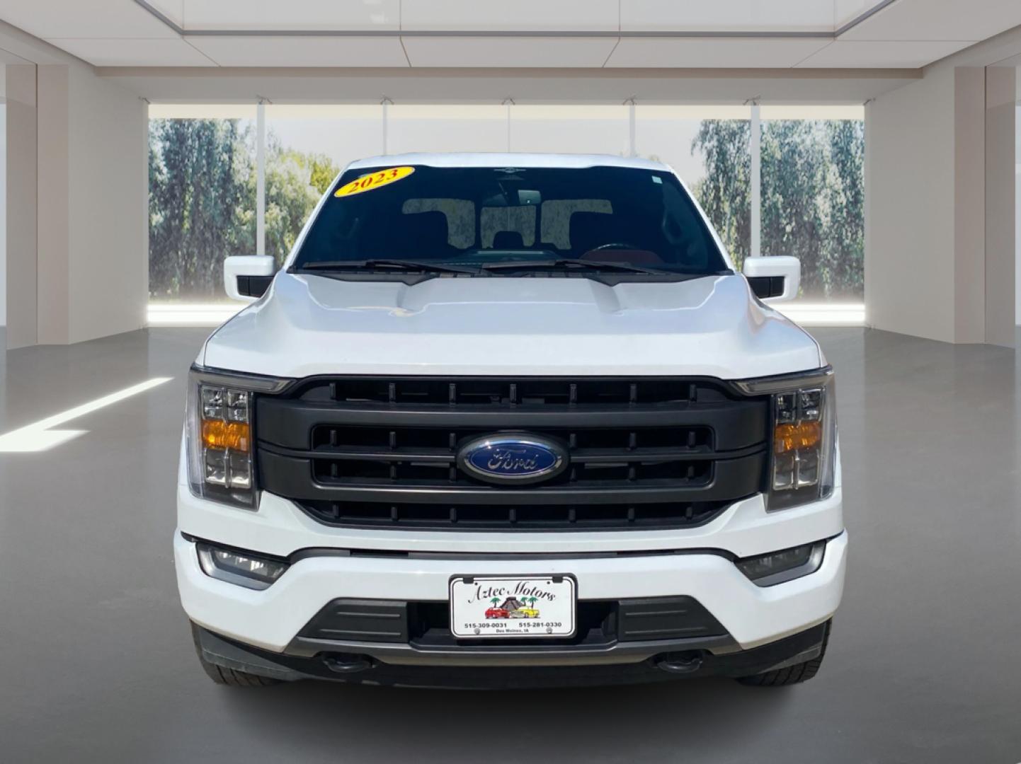 2023 WHITE FORD F150 SUPERCREW LARIAT (1FTEW1EPXPK) with an 2.7L engine, Automatic transmission, located at 908 SE 14th Street, Des Moines, IA, 50317, (515) 281-0330, 41.580303, -93.597046- Photo#6