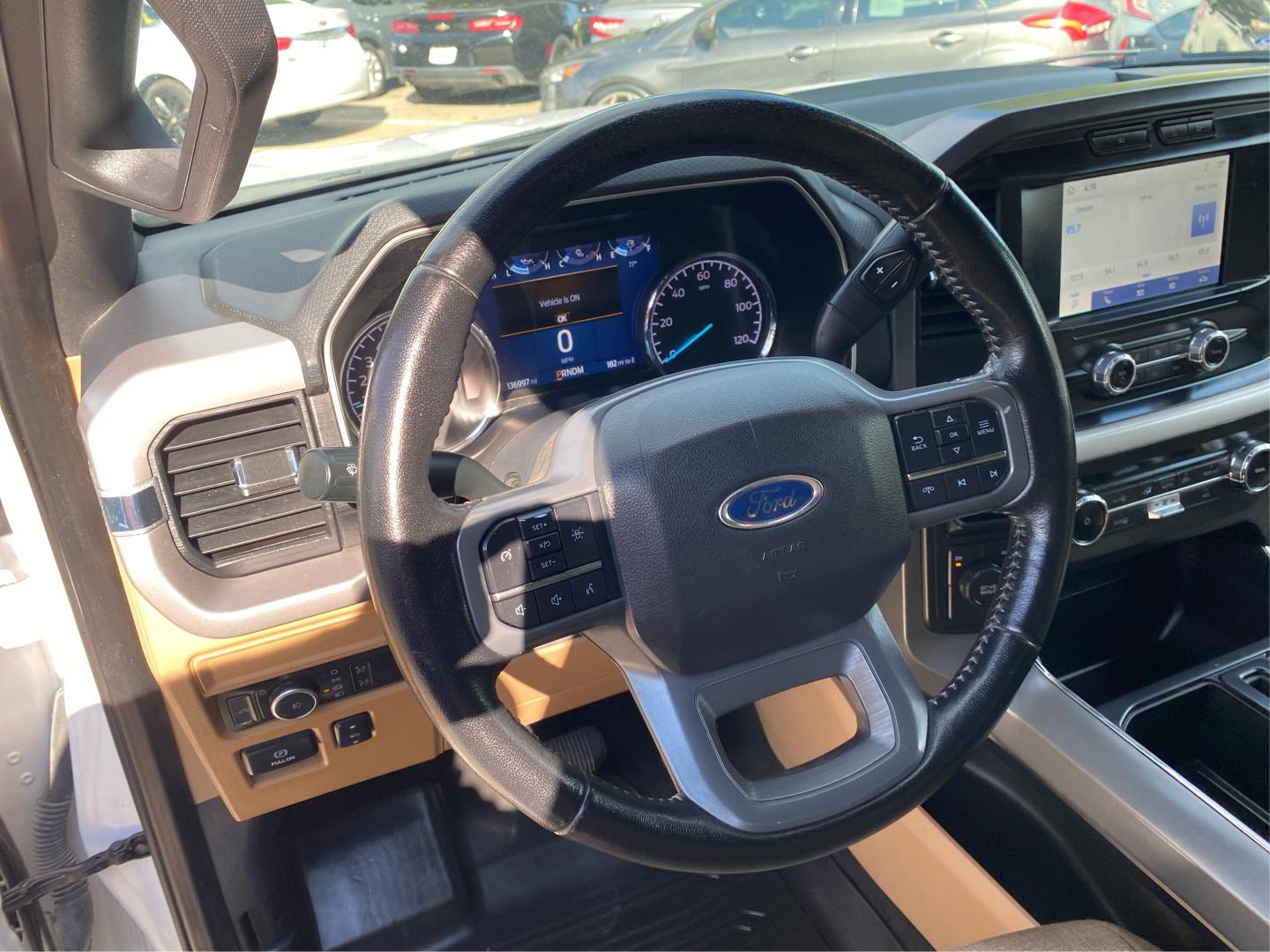 2022 WHITE FORD F150 SUPERCREW (1FTFW1E82NK) with an 3.5L engine, Automatic transmission, located at 908 SE 14th Street, Des Moines, IA, 50317, (515) 281-0330, 41.580303, -93.597046- Photo#15