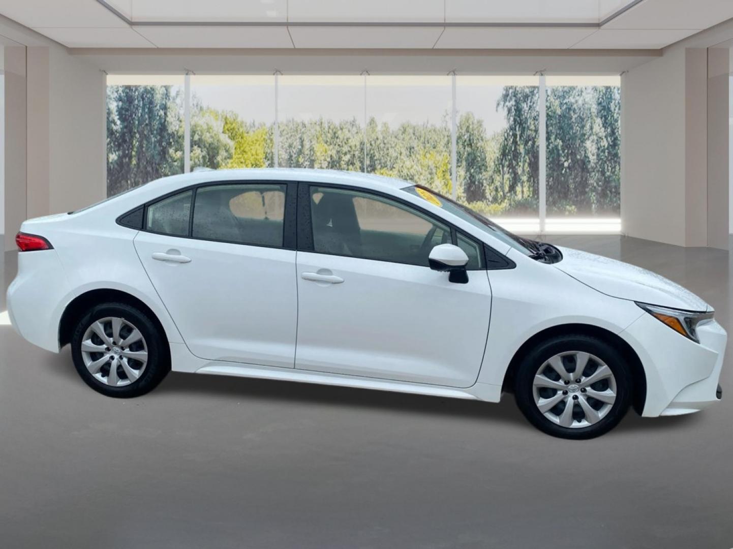 2023 WHITE TOYOTA COROLLA LE (JTDBCMFE8PJ) with an 1.8L engine, Continuously Variable transmission, located at 908 SE 14th Street, Des Moines, IA, 50317, (515) 281-0330, 41.580303, -93.597046- Photo#1