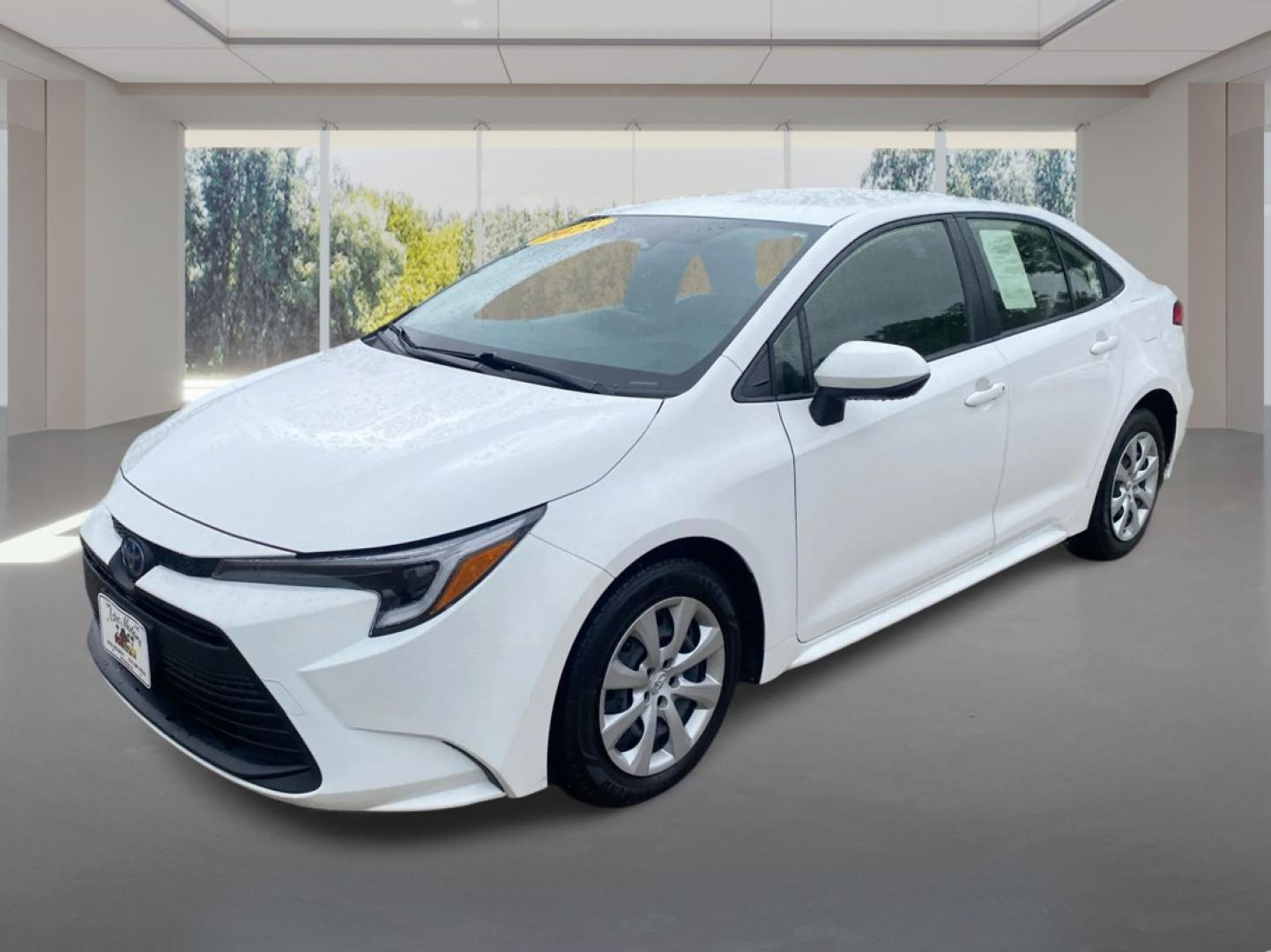 2023 WHITE TOYOTA COROLLA LE (JTDBCMFE8PJ) with an 1.8L engine, Continuously Variable transmission, located at 908 SE 14th Street, Des Moines, IA, 50317, (515) 281-0330, 41.580303, -93.597046- Photo#7