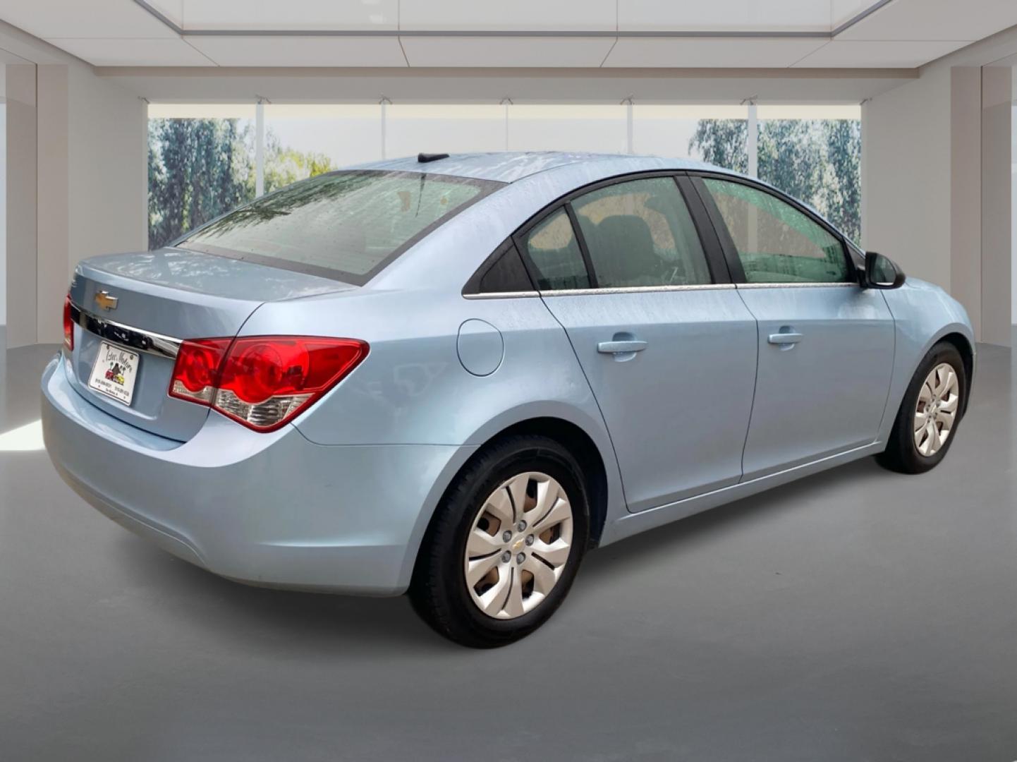 2012 BLUE CHEVROLET CRUZE LS (1G1PC5SH8C7) with an 1.8L engine, Automatic transmission, located at 908 SE 14th Street, Des Moines, IA, 50317, (515) 281-0330, 41.580303, -93.597046- Photo#2