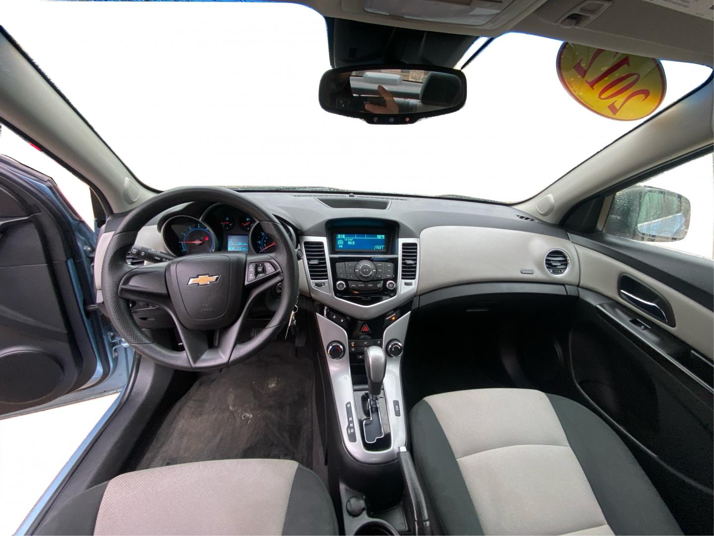 2012 BLUE CHEVROLET CRUZE LS (1G1PC5SH8C7) with an 1.8L engine, Automatic transmission, located at 908 SE 14th Street, Des Moines, IA, 50317, (515) 281-0330, 41.580303, -93.597046- Photo#22