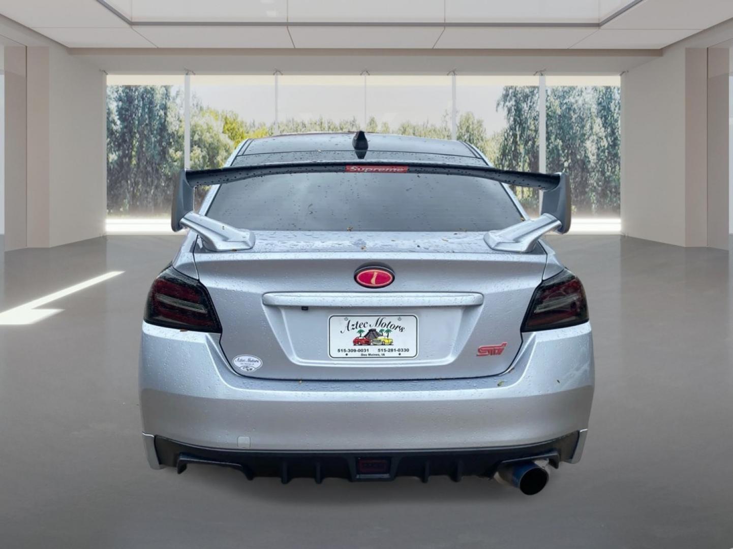 2019 SILVER SUBARU WRX STI (JF1VA2S68K9) with an 2.5L engine, 6-Speed Manual transmission, located at 908 SE 14th Street, Des Moines, IA, 50317, (515) 281-0330, 41.580303, -93.597046- Photo#3