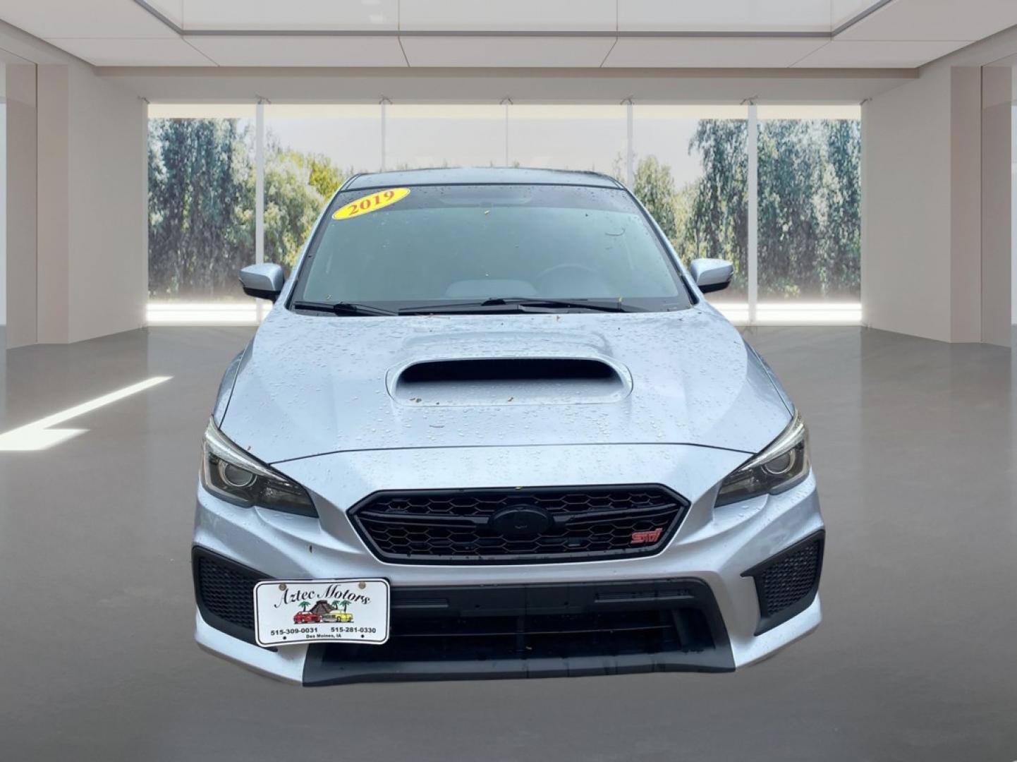 2019 SILVER SUBARU WRX STI (JF1VA2S68K9) with an 2.5L engine, 6-Speed Manual transmission, located at 908 SE 14th Street, Des Moines, IA, 50317, (515) 281-0330, 41.580303, -93.597046- Photo#6