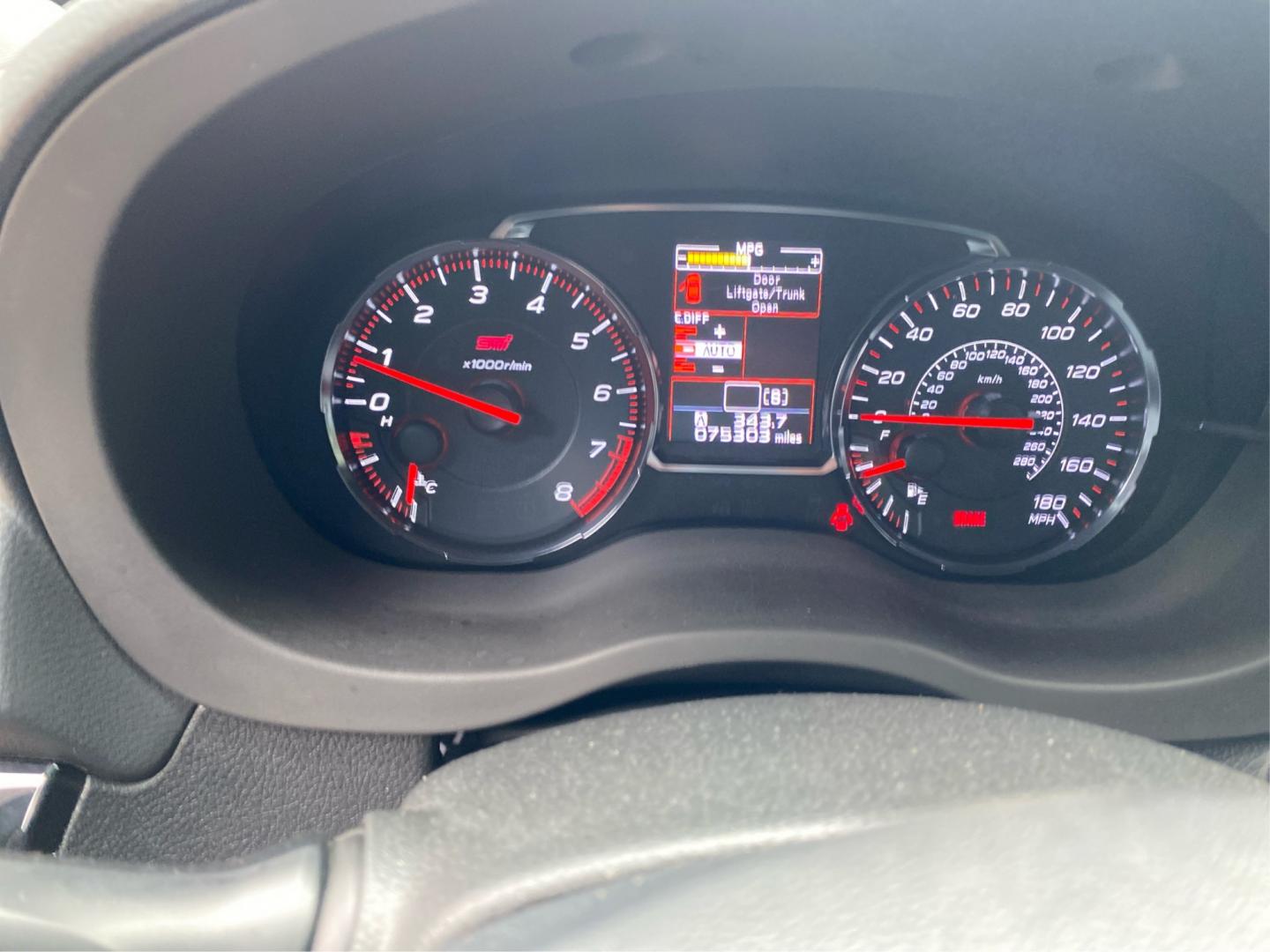 2019 SILVER SUBARU WRX STI (JF1VA2S68K9) with an 2.5L engine, 6-Speed Manual transmission, located at 908 SE 14th Street, Des Moines, IA, 50317, (515) 281-0330, 41.580303, -93.597046- Photo#15