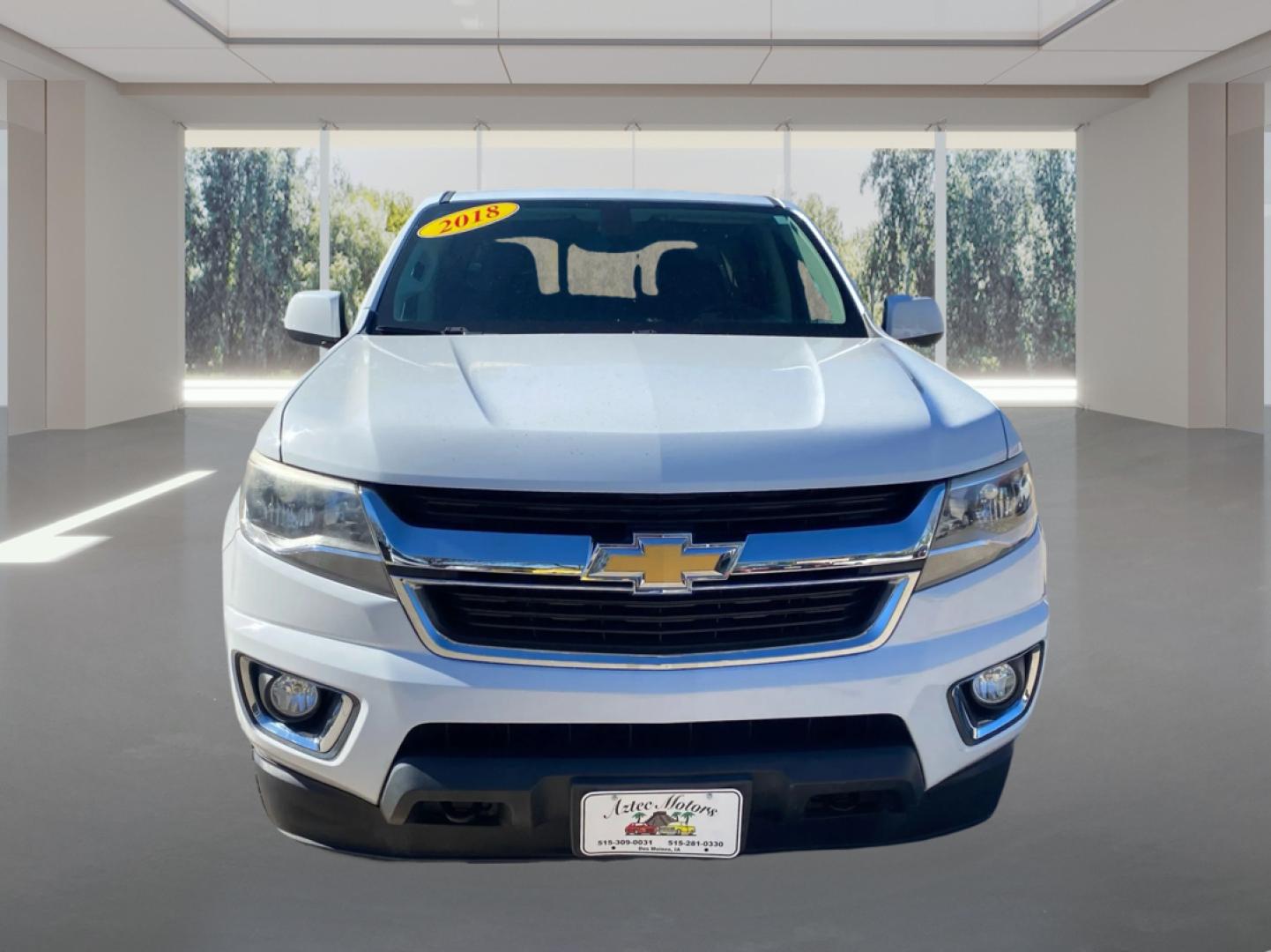 2018 WHITE CHEVROLET COLORADO LT (1GCGTCENXJ1) with an 3.6L engine, Automatic transmission, located at 908 SE 14th Street, Des Moines, IA, 50317, (515) 281-0330, 41.580303, -93.597046- Photo#6