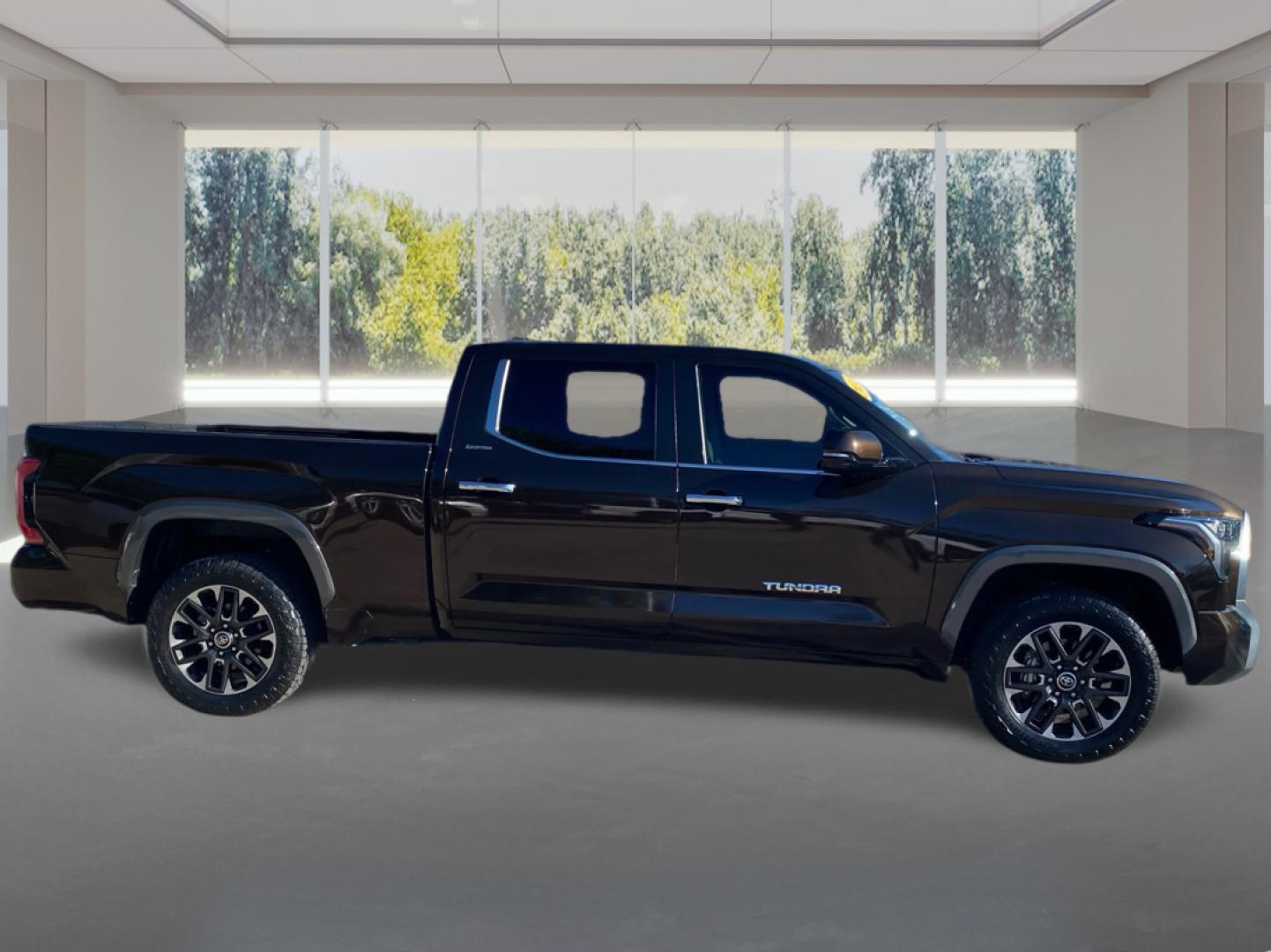 2024 BROWN TOYOTA TUNDRA CREWMAX LIMITED (5TFJA5EC7RX) with an 3.4L engine, Automatic transmission, located at 908 SE 14th Street, Des Moines, IA, 50317, (515) 281-0330, 41.580303, -93.597046- Photo#1