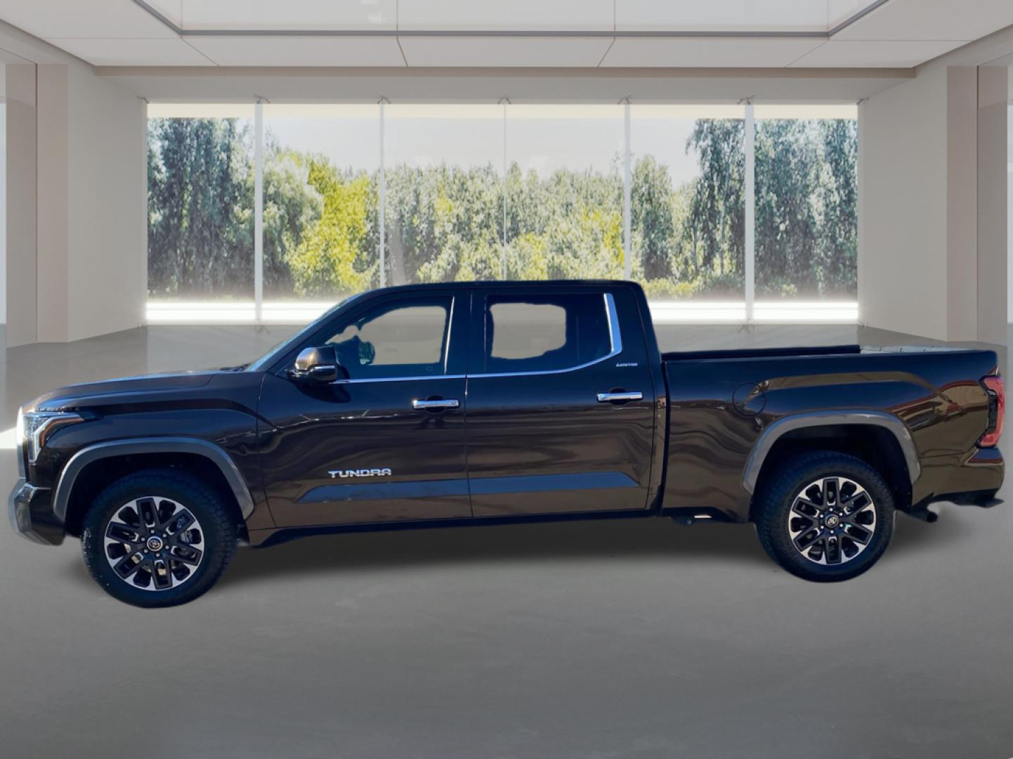 2024 BROWN TOYOTA TUNDRA CREWMAX LIMITED (5TFJA5EC7RX) with an 3.4L engine, Automatic transmission, located at 908 SE 14th Street, Des Moines, IA, 50317, (515) 281-0330, 41.580303, -93.597046- Photo#5