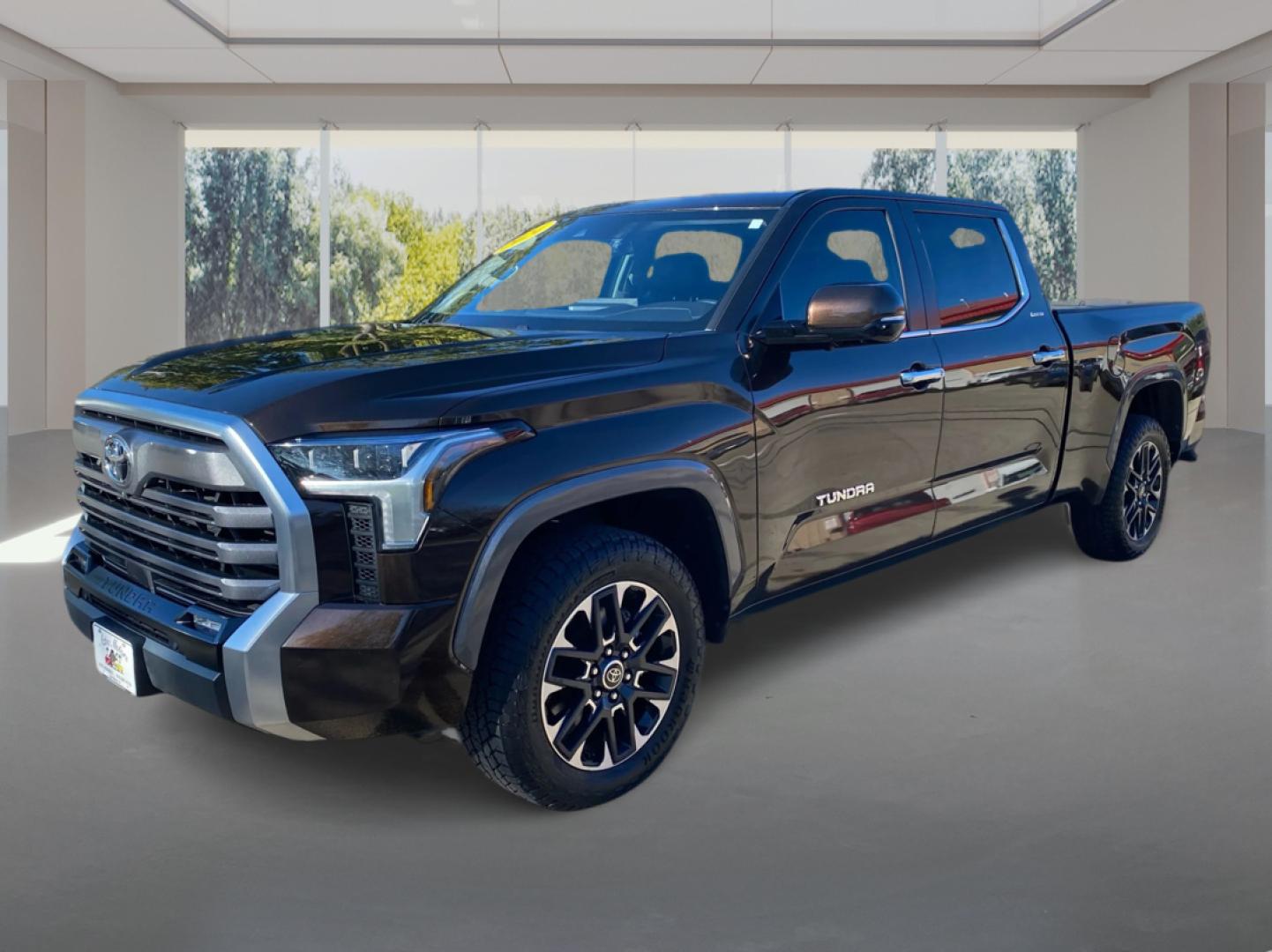 2024 BROWN TOYOTA TUNDRA CREWMAX LIMITED (5TFJA5EC7RX) with an 3.4L engine, Automatic transmission, located at 908 SE 14th Street, Des Moines, IA, 50317, (515) 281-0330, 41.580303, -93.597046- Photo#7