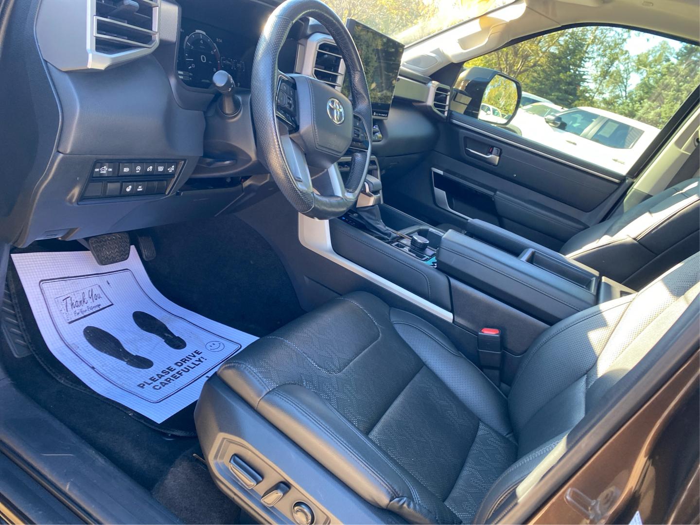 2024 BROWN TOYOTA TUNDRA CREWMAX LIMITED (5TFJA5EC7RX) with an 3.4L engine, Automatic transmission, located at 908 SE 14th Street, Des Moines, IA, 50317, (515) 281-0330, 41.580303, -93.597046- Photo#8