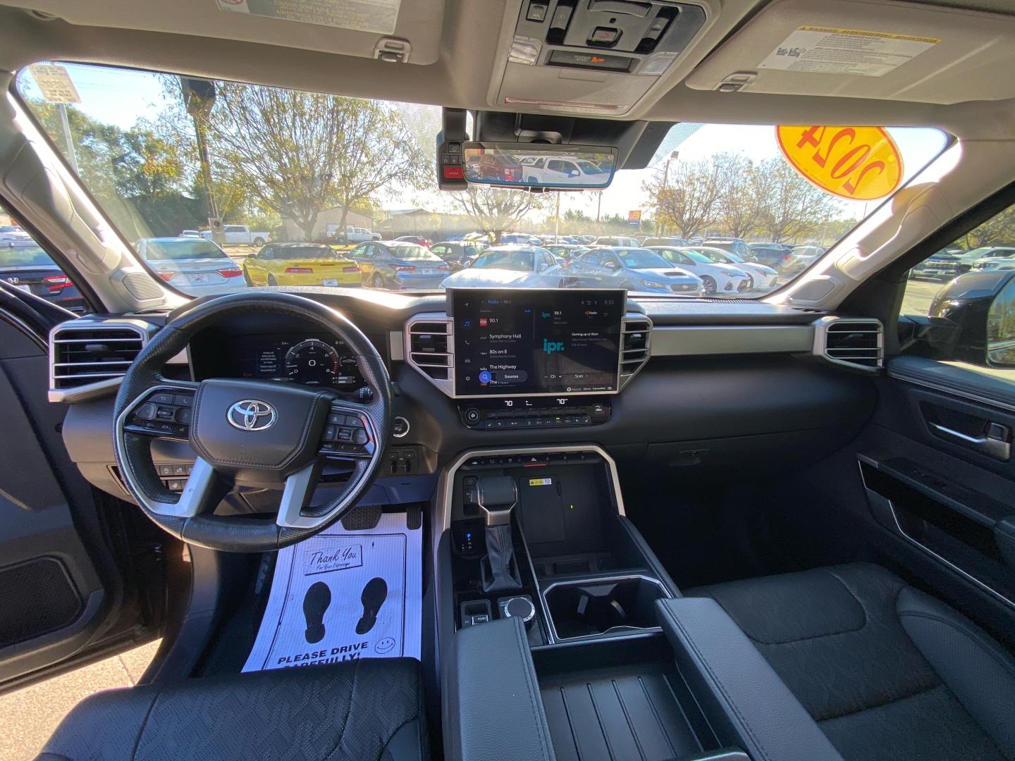 2024 BROWN TOYOTA TUNDRA CREWMAX LIMITED (5TFJA5EC7RX) with an 3.4L engine, Automatic transmission, located at 908 SE 14th Street, Des Moines, IA, 50317, (515) 281-0330, 41.580303, -93.597046- Photo#20