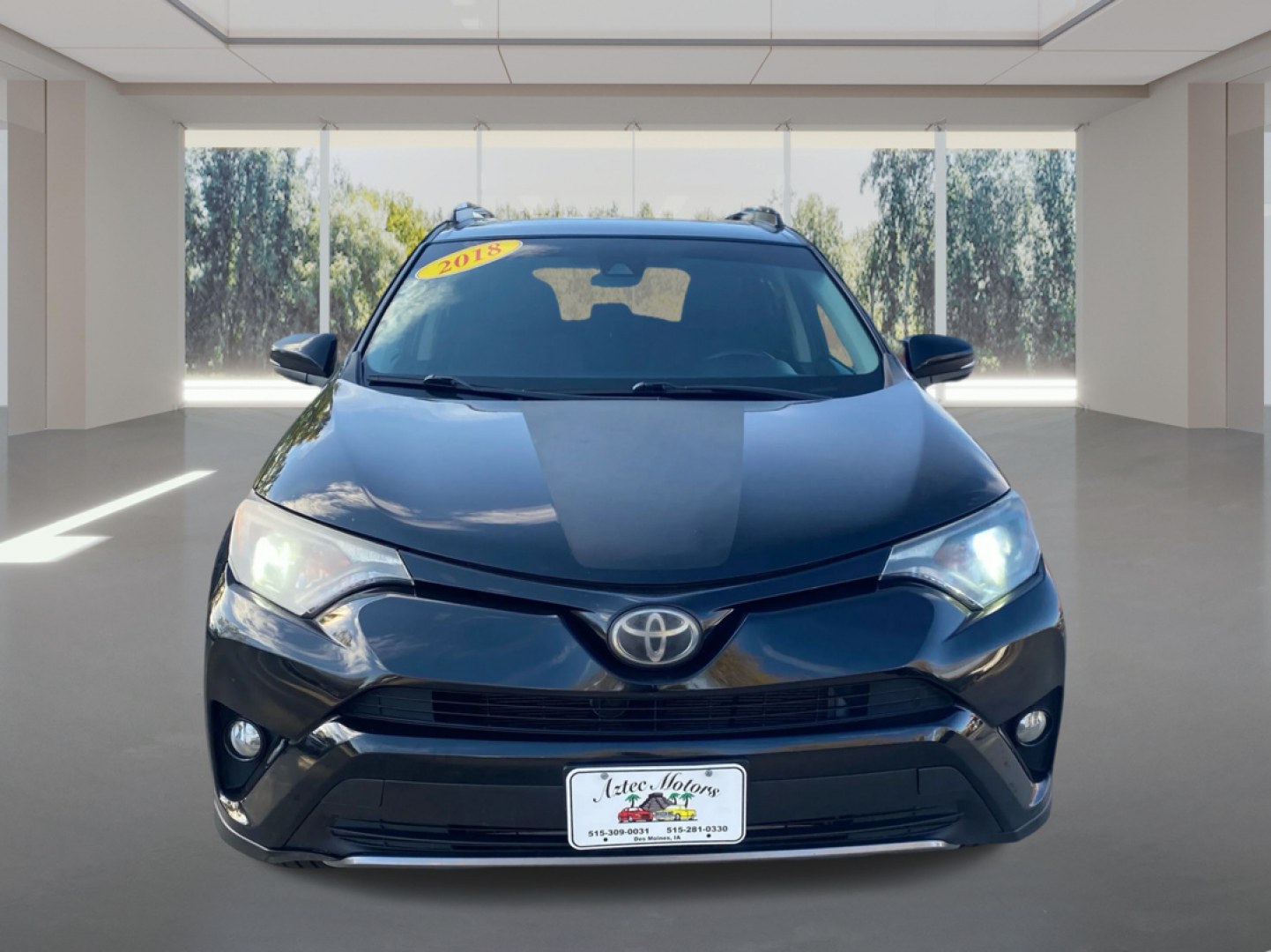 2018 BLACK TOYOTA RAV4 ADVENTURE (2T3RFREV5JW) with an 2.5L engine, Automatic transmission, located at 908 SE 14th Street, Des Moines, IA, 50317, (515) 281-0330, 41.580303, -93.597046- Photo#6