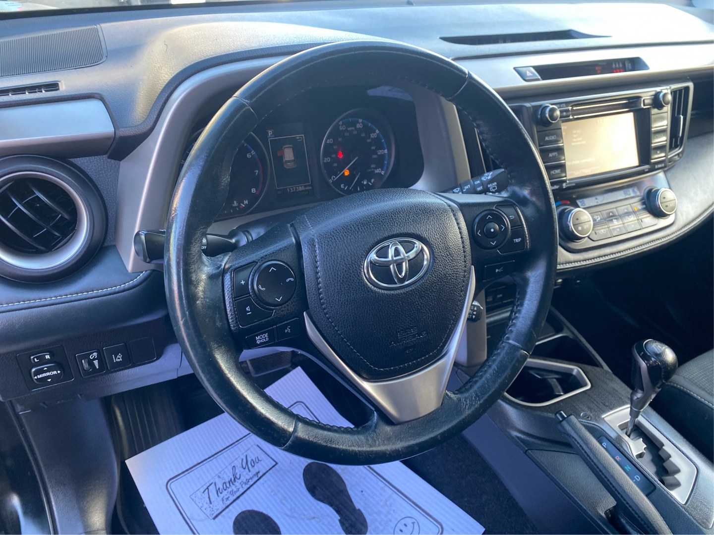2018 BLACK TOYOTA RAV4 ADVENTURE (2T3RFREV5JW) with an 2.5L engine, Automatic transmission, located at 908 SE 14th Street, Des Moines, IA, 50317, (515) 281-0330, 41.580303, -93.597046- Photo#16