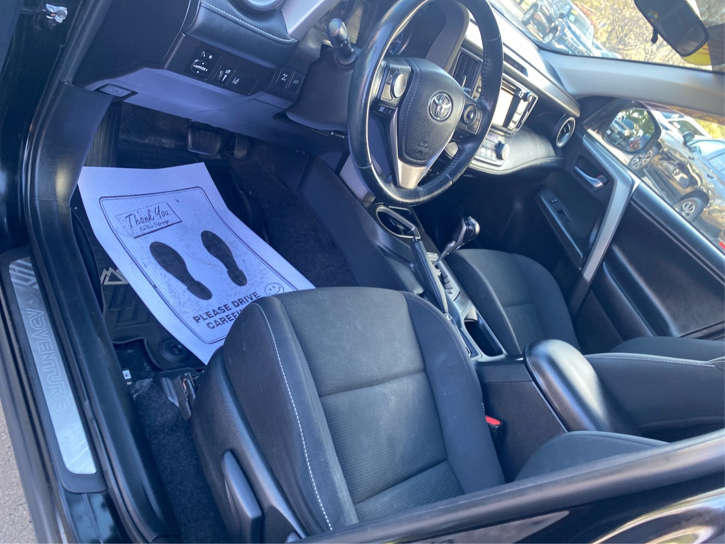 2018 BLACK TOYOTA RAV4 ADVENTURE (2T3RFREV5JW) with an 2.5L engine, Automatic transmission, located at 908 SE 14th Street, Des Moines, IA, 50317, (515) 281-0330, 41.580303, -93.597046- Photo#18
