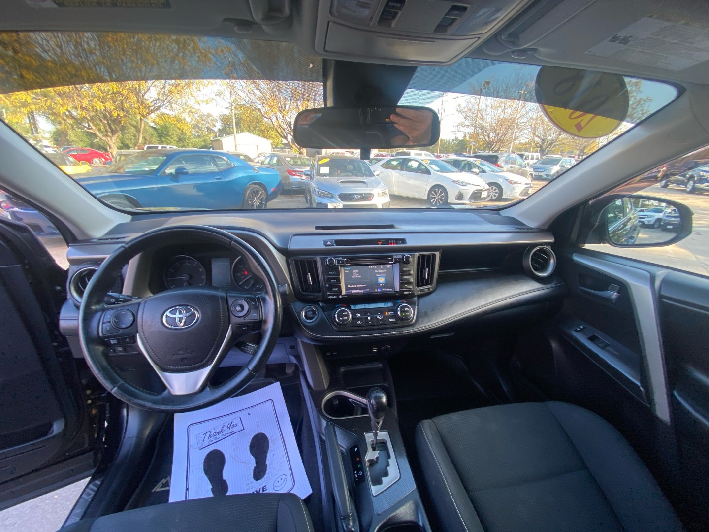 2018 BLACK TOYOTA RAV4 ADVENTURE (2T3RFREV5JW) with an 2.5L engine, Automatic transmission, located at 908 SE 14th Street, Des Moines, IA, 50317, (515) 281-0330, 41.580303, -93.597046- Photo#21
