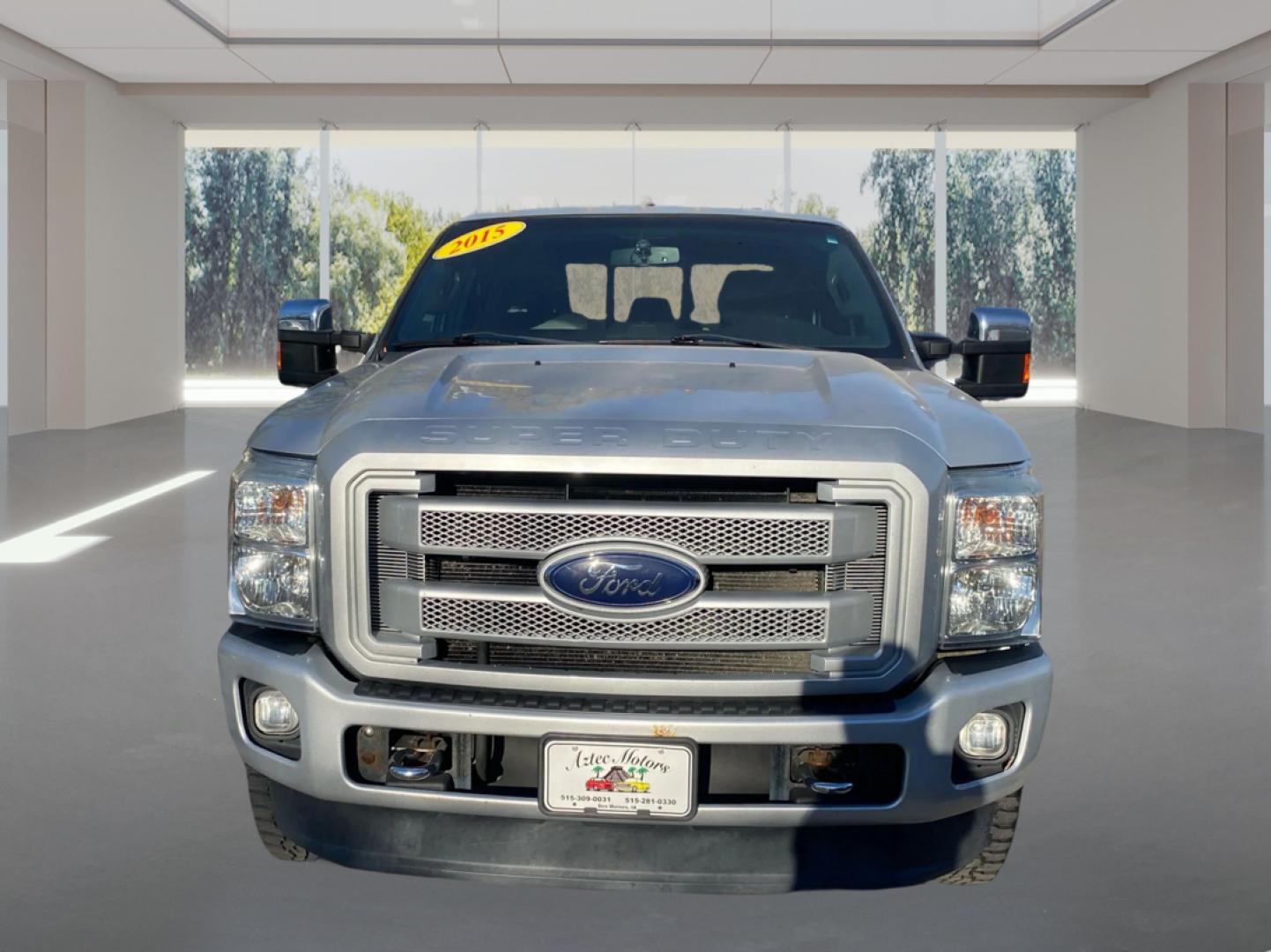 2015 SILVER FORD F350 SUPER DUTY (1FT8W3BTXFE) with an 6.7L engine, Automatic transmission, located at 908 SE 14th Street, Des Moines, IA, 50317, (515) 281-0330, 41.580303, -93.597046- Photo#6