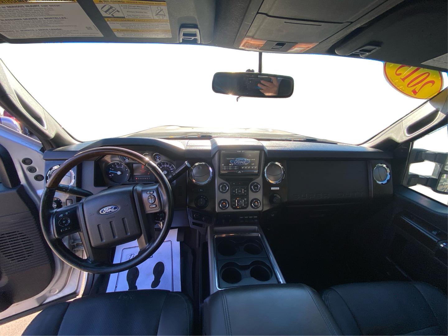 2015 SILVER FORD F350 SUPER DUTY (1FT8W3BTXFE) with an 6.7L engine, Automatic transmission, located at 908 SE 14th Street, Des Moines, IA, 50317, (515) 281-0330, 41.580303, -93.597046- Photo#22